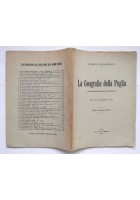 LA GEOGRAFIA DELLA PUGLIA di Carmelo Colamonico 1926 Editrice Cressati Libro
