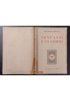 VENT'ANNI E UN GIORNO di Giovanni Bottai 1949 Garzanti Libro 24 luglio 1943