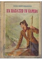 UN RAGAZZO IN GAMBA di Daria Banfi Malaguzzi 1941 romanzo giovanetti ILLUSTRATO