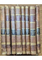 LE OPERE DI DEMOSTENE tradotte da Melchior Cesarotti 8 volumi completo 1818 libr