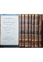 LE OPERE DI DEMOSTENE tradotte da Melchior Cesarotti 8 volumi completo 1818 libr