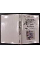 BIBLIOGRAFIA ESSENZIALE DELLA LINGUISTICA ITALIANA E ROMANZA di Hall 1973 Libro