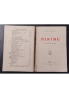 MINIME di Antonio Fogazzaro 1908 Baldini & Castoldi Libro studi discorsi pensier