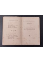 FIORI SULLA TOMBA PER Eugenia Gabrieli 1884 Cannone Funeralia Libro Noci Bari