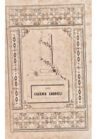 FIORI SULLA TOMBA PER Eugenia Gabrieli 1884 Cannone Funeralia Libro Noci Bari