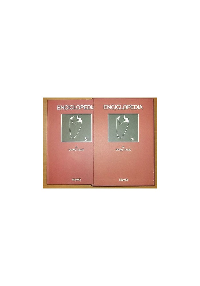 ENCICLOPEDIA EINAUDI volume 5 divino - fame 1978 COME NUOVO