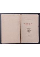 VERSI di Luca Della Gatta 1884 Valdemaro Vecchi Trani Libro poesie