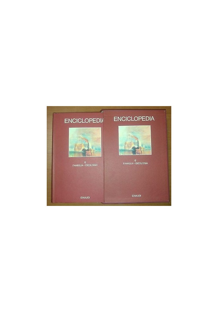 ENCICLOPEDIA EINAUDI volume 6 famiglia - ideologia 1979 COME NUOVO