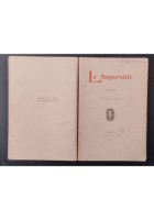 LE SUPERSTITI LIRICHE di Galenzio 1906 Trani Valdemaro Vecchi Libro poesie
