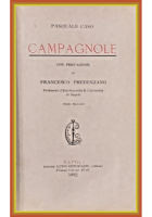 CAMPAGNOLE di Pasquale Caso 1892 Chiurazzi Libro antico Altamura Novelle