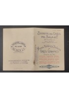SOCIETÀ DEL GRES INGEGNER SALA Listino ottobre 1936 ceramico Libro illustrato