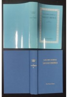SAGGI CRITICI di Giacomo Zanella 2 Volumi COMPLETO 1990 Neri Pozza Libro