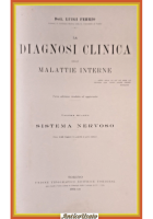 LA DIAGNOSI CLINICA DELLE MALATTIE INTERNE VOLUME III di Ferrio 1933 UTET Libro