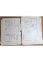 COSTRUZIONI IN PIETRA Atlante di Breymann 1926 Libro TRATTATO COSTRUZIONI CIVILI