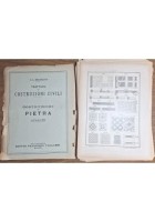 COSTRUZIONI IN PIETRA Atlante di Breymann 1926 Libro TRATTATO COSTRUZIONI CIVILI