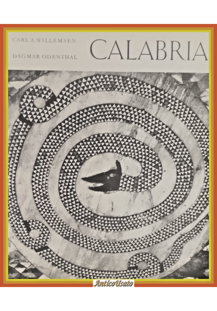 CALABRIA DESTINO DI UNA TERRA DI TRANSITO Willemsen Odenthal 1990 Laterza Libro