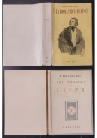 VITA ROMANTICA DI LISZT di Mary Tibaldi Chiesa 1951 Garzanti Libro biografia