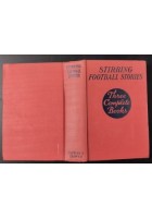 STIRRING FOOTBALL STORIES TRE COMPLETE BOOKS LIBRI 1940 Cupples Leon Libro