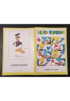 I LOVE PAPERINO SCENARI DISNEYANI 1984 Editori Del Grifo LIbro arte fumetti