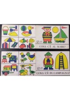 COSA C'È IN CAMPAGNA AL MARE 2 album 1967 Giunti Libro creazioni Gensy infanzia