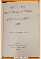 3 VOLUMI RELIGIOSI rilegati insieme 1896 Libro Voce di Maria San Francesco Anima
