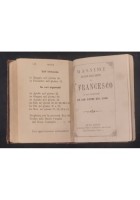 3 VOLUMI RELIGIOSI rilegati insieme 1896 Libro Voce di Maria San Francesco Anima