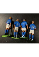 DE ROSSI PIRLO CAMORANESI GILARDINO Statuine piombo Italia 2006 Nazionale
