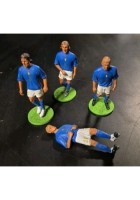 DE ROSSI PIRLO CAMORANESI GILARDINO Statuine piombo Italia 2006 Nazionale