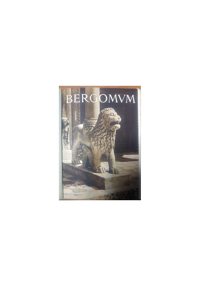 BERGOMUM rivista di Bergamo marzo - dicembre 1928 rassegna attività comunale *