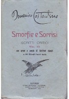 SMORFIE E SORRISI SCRITTI CRITICI VOL. III di Domenico Costantino 1935 Catania