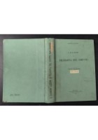 LEZIONI DI FILOSOFIA DEL DIRITTO parte generale Giannini 1907 Pironti Libro