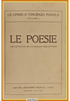 LE POESIE + VARIE E DIALETTALI di Vincenzo Padula 2 volumi in 1 1928 Libro