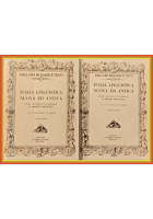 ITALIA LINGUISTICA NUOVA ED ANTICA di Pisani e Santoro 2 Tomi 1976 Congedo Libro