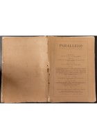 PARALLELO QUADERNO DI LETTERATURA E ARTE 1943 numero 1 Rivista Montale Ungaretti