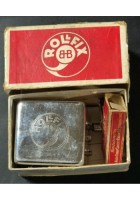 ROLLFIX ROTBART MOND EXTRA affila lamette Rasoio di sicurezza Vintage Germany