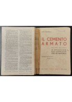 IL CEMENTO ARMATO di Luigi Santarella Volume 2 1948 Hoepli Libro ingegneria