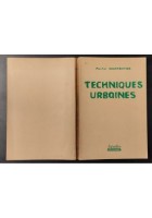 TECHNIQUES URBAINES di Martial Charpentier 1955 Eyrolles Libro urbanistica