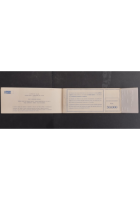 LANCIA CERTIFICATO DI GARANZIA 1977 Libretto tagliando controllo manutenzione
