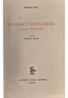 GUERRA E DOPOGUERRA LETTERE 1915 1930 di Ernesto Rossi 1978 La Nuova Italia Libr