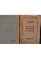 NUOVE MEMORIE DI GUERRA di Giovanni Semeria 1928 ? Amatrix Libro I WW mondiale