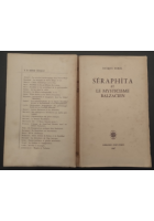 SERAPHITA ET LE MISTICISME BALZACIEN di Jacques Borel 1967 Josè Corti Libro