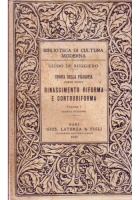 RINASCIMENTO RIFORMA E CONTORIFORMA 2 volumi di Guido De Ruggiero 1930 libro