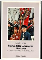 STORIA DELLA GERMANIA 1866 1945 2 Volumi di Gordon Craig 1983 Riuniti Libro