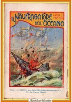 IL NAUFRAGATORE DELL'OCEANO di Luigi Motta 1933 Barion Libro romanzo per ragazzi