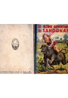 LE ULTIME AVVENTURE DI SANDOKAN Emilio Salgari 1934 Sonzogno Libro romanzo