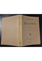 TOPOGRAFIA E STORIA DI METAPONTO di M Lacava 1973 Antonio Morano Libri Antichi
