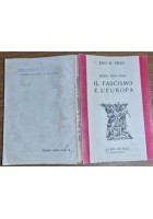 DOPO VENT’ANNI IL FASCISMO E L’EUROPA di Ezio m Gray 1943 a cura del PNF Libro