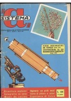 SISTEMA A marzo 1958 anno X n 3 microscopio composto fotografia su seta pittura