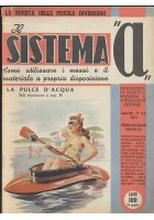 SISTEMA A 1951 anno III n 2 - 3 pulce acqua motorino elettrico amplificatore