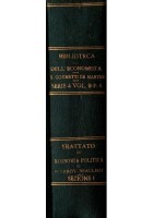 TRATTATO TEORICO PRATICO DI ECONOMIA POLITICA V 1 Leroy Beaulieu 1897 UTET LIbro